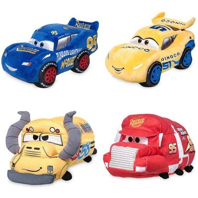 Van de Open tweepersoonsautoraceauto's van pluchedisney de Auto'sspeelgoed 3 Cruz Ramirez/Bliksem McQueen/Auto's 3