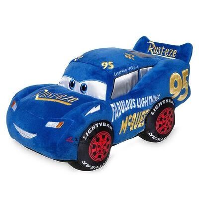 Van de Open tweepersoonsautoraceauto's van pluchedisney de Auto'sspeelgoed 3 Cruz Ramirez/Bliksem McQueen/Auto's 3