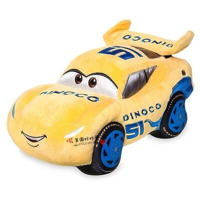 Van de Open tweepersoonsautoraceauto's van pluchedisney de Auto'sspeelgoed 3 Cruz Ramirez/Bliksem McQueen/Auto's 3