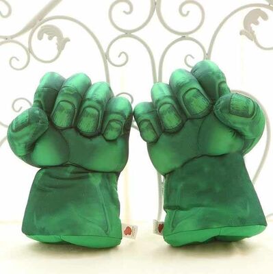 De super Handpop van de Poothandschoenen van de mensenpluche vulde Dierlijk Pluchespeelgoed
