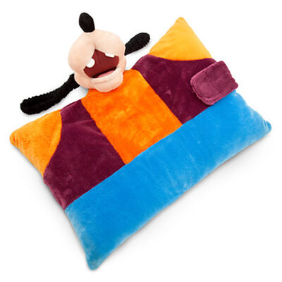 Het blauwe van de het Hoofdkussenpluche van Disney Malle Kussen en het Hoofdkussen met Pluche Mal Hoofd voor Beddegoed