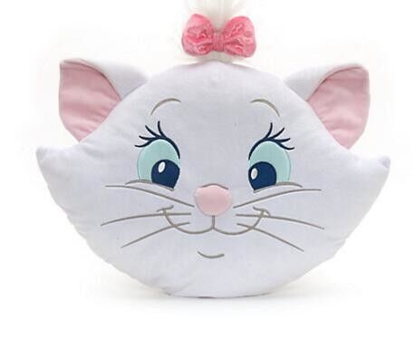 De originele van het het Gezichtskussen van Disney Marie Grote Grote Hoofdkussens en de Hoofdkussens