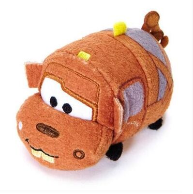 Nieuw Origineel Disney-de Auto'sspeelgoed 3 van de het Beeldverhaalpluche van Tsum Tsum Speelgoed 10cm van Open tweepersoonsautoraceauto's