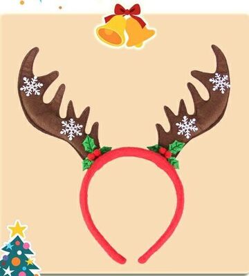 Mooie de Hoofdbandhaarspeld van Hairband van de Kerstmispluche voor het Spelen