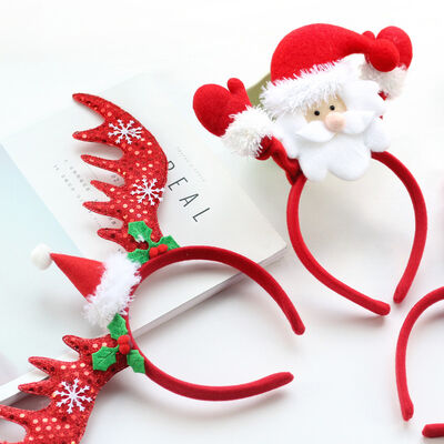 Mooie de Hoofdbandhaarspeld van Hairband van de Kerstmispluche voor het Spelen