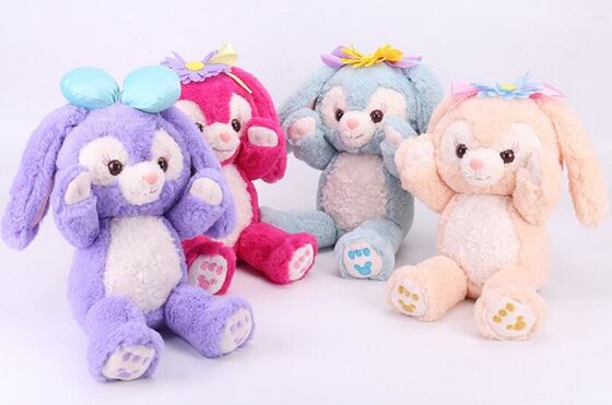 Nieuwe Toys van Disney Duffy Stella Lou Rabbit Stuffed 25cm/48cm