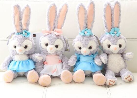 Nieuwe Toys van Disney Duffy Stella Lou Rabbit Stuffed 25cm/48cm