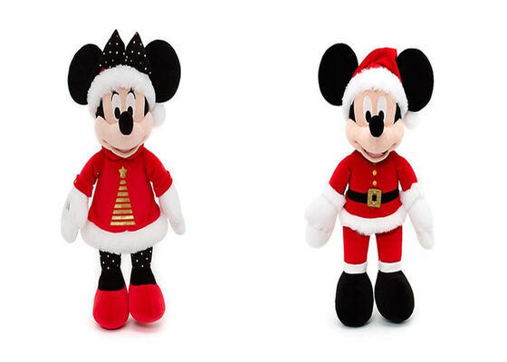 18inch Disney-van Kerstmismickey de muis en van Minnie Mouse Pluchespeelgoed 2017