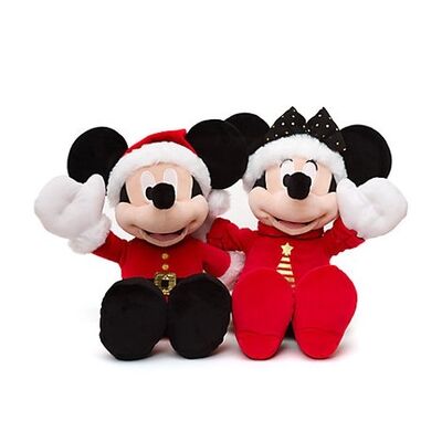 18inch Disney-van Kerstmismickey de muis en van Minnie Mouse Pluchespeelgoed 2017