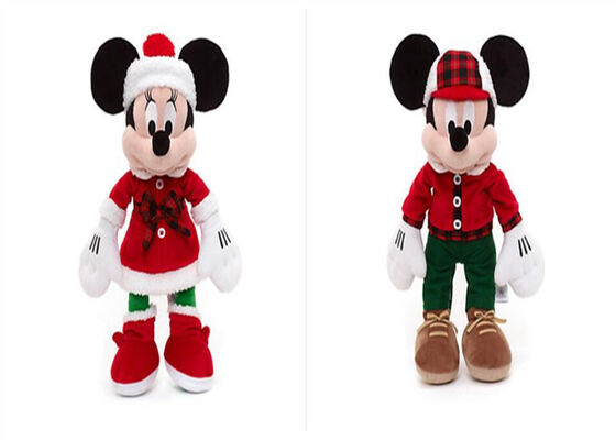 Nieuw van Kerstmismickey van Disney van 2017 de muis en van Minnie Mouse Pluchespeelgoed 18inch