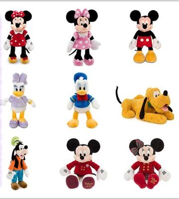 Mickey en het Zachte Stuk speelgoed van Minnie, 8 Duim Gevuld Speelgoed voor Babys