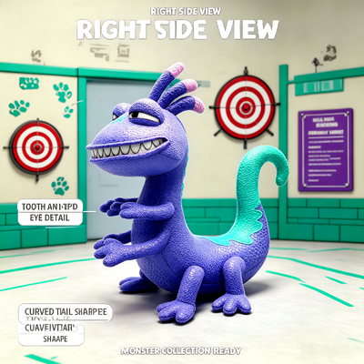 Monsters, Inc. Randall Boggs Disney Cartoon Pluche Poppen Voor Merken