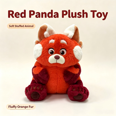 Kinderen cadeau en verzamelaars Disney Plush speelgoed Mei Mei / Red Panda Mei