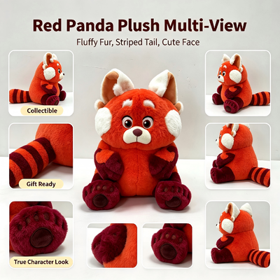 Kinderen cadeau en verzamelaars Disney Plush speelgoed Mei Mei / Red Panda Mei