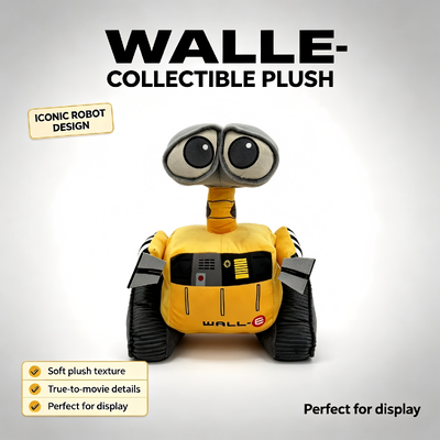 Schattige Disney Pixar Pluche WALL‑E Qa Speelgoed 35*15*15cm