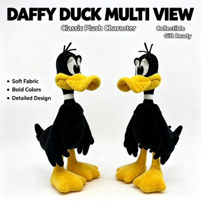 Looney Tunes Daffy Duck Disney Gevulde speelgoed met 100% PP katoen