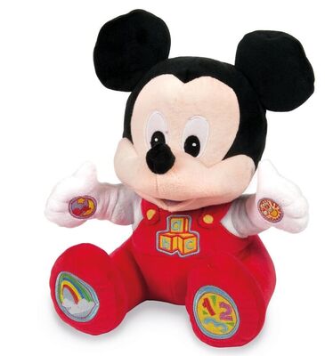 Disney-Mickey muisbaby Mickey die Zacht Stuk speelgoed 30cm spreken