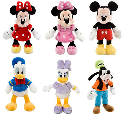 Origineel van de de Familiepluche van Disney Klassiek Mickey Speelgoed 22cm