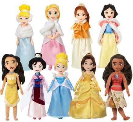 Origineel Disney-Speelgoed 50cm van de Prinsesreeks Gevuld Pluche