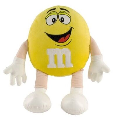 Van het de Dierenbeeldverhaal van kinderen Geel M&M Gevuld de Pluchespeelgoed Vriendschappelijke Eco