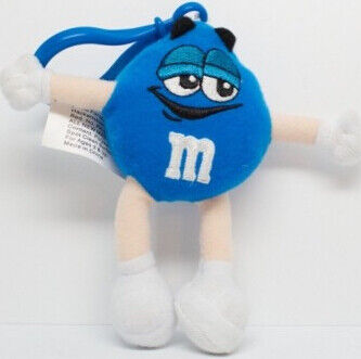 Het leuke Blauwe Gevulde Stuk speelgoed Keychain, Polyestermateriaal van M&M Karakter