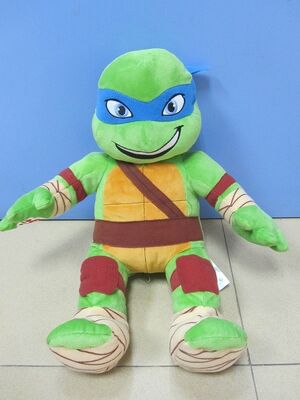 Groot Bruin Tiener van de Schildpaddenbeeldverhaal Gevuld Jonge geitjes van Mutantninja de Pluchespeelgoed
