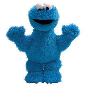 De Gevulde Dieren van het Sesame Streetkoekje Monster