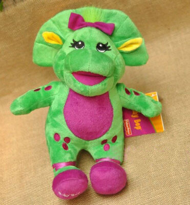 Gevulde Barney het Stuk speelgoed van de het Beeldverhaalpluche van het Babyloodje in Polyestermateriaal