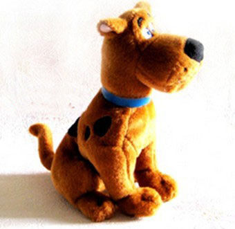 Promotie Gevulde het Speelgoed scooby doo van de Beeldverhaalpluche, het Zitten stelt