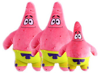 Het SpongeBob-Familie Volledige Vastgestelde Beeldverhaal vulde Speelgoed, Roze/Groen/Rood/Geel