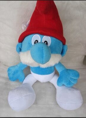 Leuk Smurf Gevuld de Pluchespeelgoed van het Dierenbeeldverhaal voor de Machine van de Verkoopkraan
