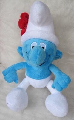 Leuk Smurf Gevuld de Pluchespeelgoed van het Dierenbeeldverhaal voor de Machine van de Verkoopkraan