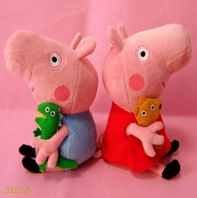 De van het de Dierenbeeldverhaal van Peppa Varken Gevulde van het de Pluchespeelgoed de Bevorderingsgiften