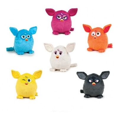 Furby Gevulde Dieren voor Babys, het Speelgoed van de Beeldverhaalpluche in Polyestermateriaal