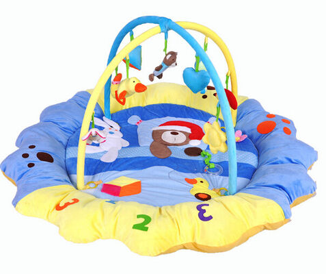 Van het Spelgyms van zonnebloemjonge geitjes van de de Babyactiviteit de het Spelgymnastiek in Groene Sinaasappel, nam toe