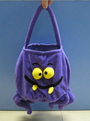 12inch het purpere Halloween-Speelgoed van de Giftzak Gevulde Pluche voor Halloween-Partij