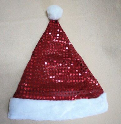 Gepersonaliseerde Dansende Kerstmishoed van het Pluchespeelgoed met Gouden Podwer, Rood/Blauw
