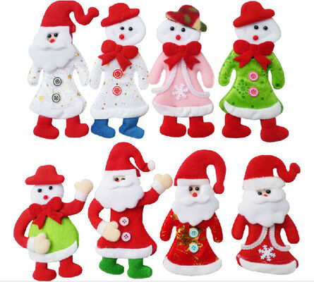 Kerstboomkerstman Gevulde Doll het Speelgoedvakantie Gevulde Dieren van de Kerstmispluche