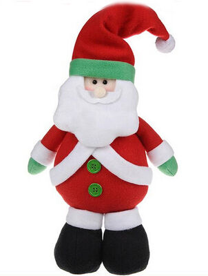 Het leuke Kerstmis Gevulde Kerstmandoll Stuk speelgoed van de Sneeuwmanpluche voor Kinderen