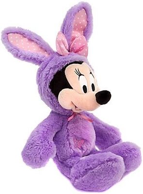 Gevulde Konijntjes van Eco de Vriendschappelijke Zachte Minnie Mouse Pluche voor Purpere Pasen,