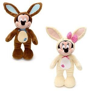 Het aangepaste Gevulde Speelgoed van de het Konijntjespluche van Dierenpasen Mickey Mouse in Bruin/van wit