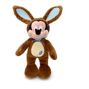 Het aangepaste Gevulde Speelgoed van de het Konijntjespluche van Dierenpasen Mickey Mouse in Bruin/van wit