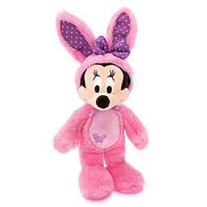 De beeldverhaal Gevulde Paashaas van Dieren Roze Minnie Mouse voor Babys