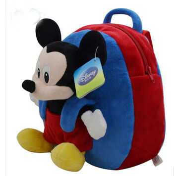 De leuke Zachte Schooltas van de Rugzakkendisney Mickey Mouse van de Jonge geitjesschool