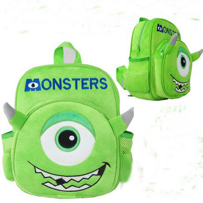 Monsters Universitaire Mike Kids School Backpacks Groen Personalized,