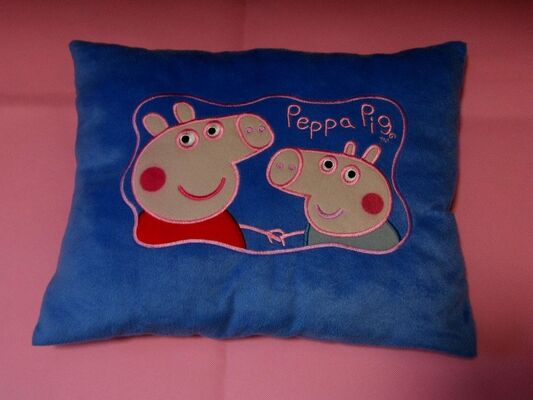 Het Stuk speelgoed van de het Varkenspluche van manier Omkeerbare Peppa Kussens en Hoofdkussens voor Beddegoed