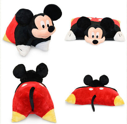 De de leuke Kussens en Hoofdkussens van Disney Mickey Moue met het Hoofd van Pluchemickey