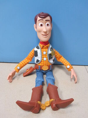 Disney-de Pluchespeelgoed Pixar die Toy Story van de Beeldverhaalmuziek Cijfer van de Sheriff het Bosrijke Actie spreken