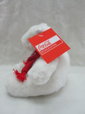 Speelgoed van de Kerstmispluche van de coca-cola Ijsbeer het Gevulde Dierlijke 16cm Grootte