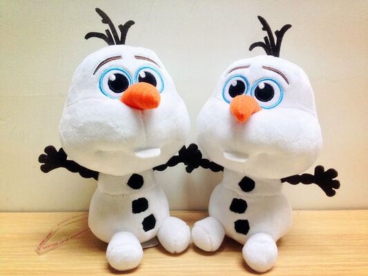 Het mooie Disney-Dier van Olaf Stuffed van het Pluchespeelgoed Disney Bevroren, het Hoofd van de 7 duimparel